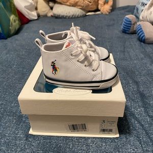 Hampton Polo Bear High-top Sneaker Size 3